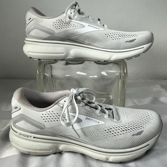Brooks Womens Ghost 15 Gray Athletic Running Shoes Size 10 B 1203801B112 READ - Picture 1 of 11